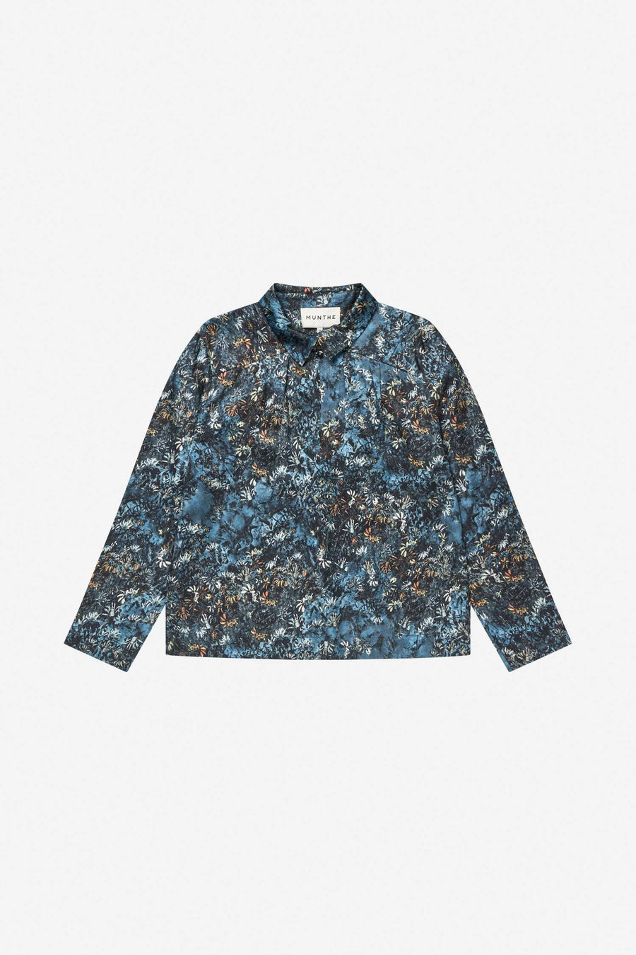 Munthe Vignette print top - blue