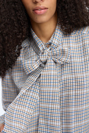 Munthe Veiling check blouse