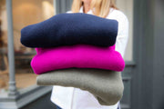 LOREAK Mendian Isla roll neck jumper - navy
